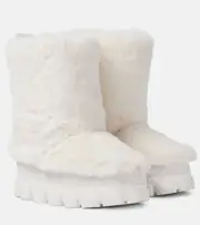 [Goldbergh] Goldbergh Fun faux fur snow boots AU 8 white