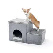 2 In 1 Pet Dog Stairs Steps
