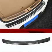 For Porsche Macan 2014-2023 Black Steel Outer Rear Bumper Protector Guard Trim (for: Porsche)