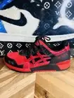 ASICS × atmos × RED SPIDER GEL-LYTE III OG 1201A854 001 Red Black Mens 12 Rare