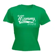 Mummy Since 2020 - Funny Novelty Womens T-Shirt T Shirt Tshirt