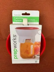 Prepworks by Progressive Canning Funnel for Regular and Wide Mouth Jars NEW