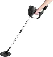 Metal Detector, High Accuracy Adjustable Waterproof Metal Detector, Metal Gold Deep Searching Device, for Finding Gold, Silver Jewelry,