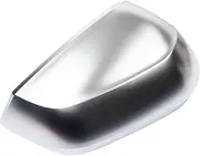 Compatible for Audi Q2 2016-2019 Q3 F3 2019 2020 Matte Silver Car Side Wing Rear View Mirror Cover Shell Caps Case ABS Chrome Replace