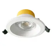 92mm Aaydan LED Downlight 8w White CCT MD4129WH-TRI Mercator Lighting
