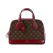 Louis Vuitton Monogram Dora Pm Canvas Burgundy 100% Authentic NEW $3550
