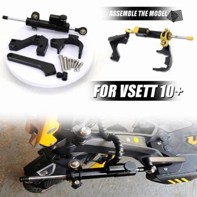 For Motorcycle Electric VSETT 10+ Scooter Steering Damper Stabilizer Kit