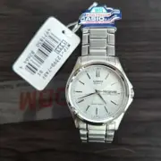 Casio Analog Silver Metal Band Men Watch Original New MTP-1239D-7ADF
