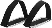 [FOYTOKI] Climbing Shoes Crampons 26-Teeth Snow Grippers for Shoes Easy Install Outdoor Ice Grippers Anti Spikes