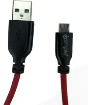 iSimple IS9322RB 1m/3.3ft USB to Micro-USB Cable - Red