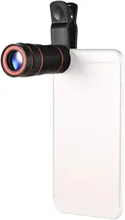 8X Zoom Optical Smartphone Telephoto Lens Portable Mobile Phone Telescope Lens with Clip Universal for iPhone Samsung HTC Most Phones