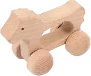 Toddler Wooden Car Toys Handheld Push Cars Sensory Development Toys for Infants