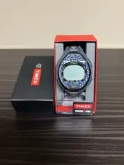 TIMEX Ironman Sleek 50 Lap Digital Watch Men Blue Alarm TW5M07900 NEW