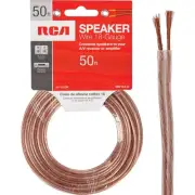 RCA 50 Ft. 18/2 Stranded Speaker Wire AH1850R1 RCA AH1850R1 079000403340