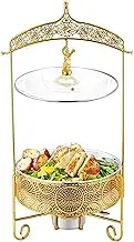 Food Warmer Electric Buffet Server Buffet Server and Heater - Buffet Plate with Lid, Hotpot Buffet Setting, Food Heater for Party Buffet, Table Buffet Heater. Trolley Food