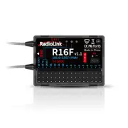 RadioLink R16F 2.4GHz 16CH Receiver Supports SBUS CRSF PWM for T16D/T12D/T8FB/T8S/RC8X/RC6GS V3/RC4GS V3 Radios