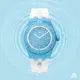 Maurice Lacroix 艾美錶 AIKON Tide 晶鑽藍色海洋環保材質手錶 送禮推薦 AI2008-AAAA1-3A0-0