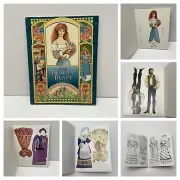 Vintage Beauty And The Beast Peck Aubry Paper Doll Book 12" Doll Uncut 1997