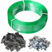1.2KM Heavy Duty PEP/PP Packaging Strapping 1000 Clips 1000 Strap Corner Guards