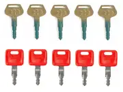 10X Excavator key For Master Hitachi JD new holland H800 For Komatsu 787