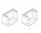 BAILEY Spare Part Feet Aluminium Extension 16-20ft Fibreglass Extension Ladders