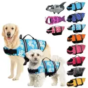 24HOURS life jacket for dogs water color x floral pattern dog pet safety 360