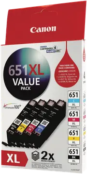 Canon CLI651 XL Value Pack