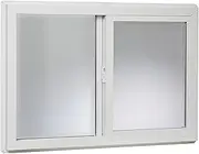VBSI3222PR Vinyl Basement Slider Window, 32" x 22", White
