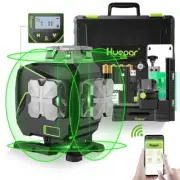 Laser Level 360, Self leveling 4x360 Green Laser Level with Bluetooth, Pulse ...