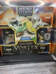 Hexbug Micro Titans Vortex Samurai vs. Knight R/C Robot + Arena NEW READ