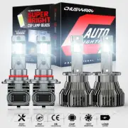 for Subaru Legacy 10-14 4x 9005 D2S LED Headlight High Low Beam Bulbs Kit 6000K (for: Subaru)