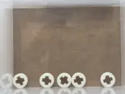 LEGO Parts - White Technic Bush 1/2 Smooth - No 4265c - QTY 5