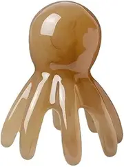 Octopus Head Massage Comb, Portable Wide-Tooth Scalp Massager with 360° Smooth Edges, Gentle Acupressure for Relaxation and Healthy Scalp Care