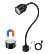 Magnetic Work Light, LED Machine Light with Flexible Gooseneck and Magnetic B...
