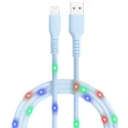 Click Light Up Flowing USB-A to Lightning (MFI)