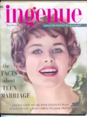 MAG: Ingenue #1 5/1959-1st issue-facts on teenage marriage-fashions-photos-da...
