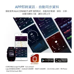 【速度公園】ALATECH Star ONE GPS 三用 光學心率運動錶 跑步 自行車 生活追蹤 (10折)