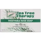 Tea Tree Therapy Vegetable Base Soap with Tea Tree Oil Face & Body Bar 3.9 Ounce