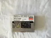 SIMPSON DECK-DRIVE DWP WOOD SS SCREW #7x1-5/8 STAINLESS STEEL 175 pcs NEW
