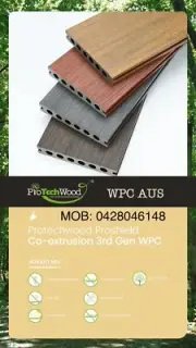 Composite decking wpc protechwood