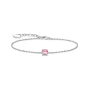 Buy Bracelet with pink zirconia pendant by Thomas Sabo online - THOMAS SABO Australia