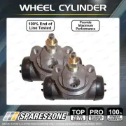 2 Rear Brake Wheel Cylinders LH + RH for Hyundai Excel 1468CC 02/86-12/88 (for: Hyundai)