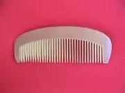 3.85" STURDY NATURAL TRANSPARENT OX HORN COMB - FOR MUSTACHE! FOR BEARD!