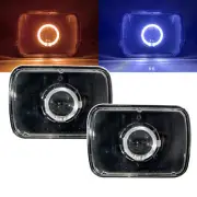 Econoline Club Wagon/Econoline 79-83 5D Guide LED Halo Headlight BK for FORD LHD (for: Ford)