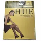 HUE Vertical Multi Net Control Top #12223 SIZE 3 Black Pantyhose