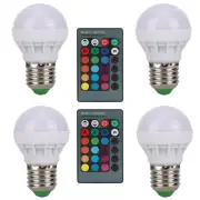 E27RGB Bulb Light 40W Bulb LED Full Color Bulb Light RGB Remote Control Bulb Lig
