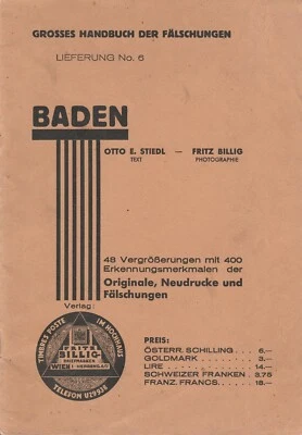 BADEN EXPERT Originals and Counterfeits Nr 6, 16 pages PDF
