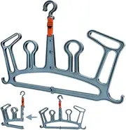 Upgraded Foldable Wetsuit Hanger | Quick Drying Heavy Duty Hanger for Surfing & Scuba Diving Wetsuit, Gloves and Boots, V2