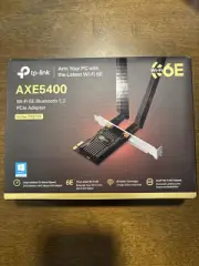 TP-Link Archer TXE72E AXE5400 Wi-Fi 6E 802.11ax 2.4, 5, 6GHz BT 5.3 PCIe Adapter