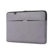 15-inch Waterproof Laptop Bag Wear-resistant Shockproof Portable Notebook Take-out Bag-2#-Grey